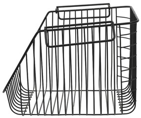 Kosz metalowy do przechowywania warzyw i owoców, 29x27x21cm