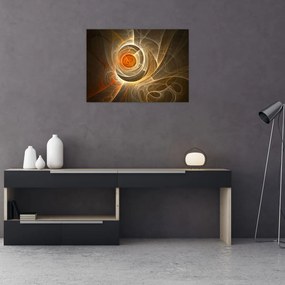 Obraz na szkle - abstrakcja (70x50 cm)