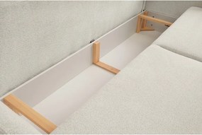 Sofa LOOP z funkcja spania i pojemnikiem BRUDNA BIEL RAVEN 22