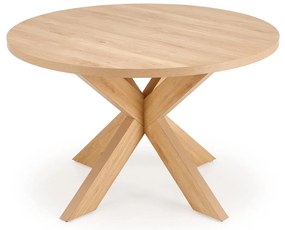MORUS stół okrągły naturalny 120 cm, 4-osobowy