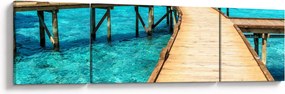 Obraz - Molo (170x50 cm)
