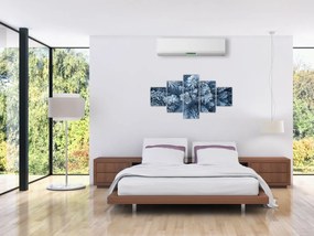 Obraz - Śnieżny las (125x70 cm)