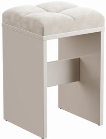 Kaszmirowy taboret welurowym siedziskiem  R2-R13