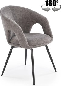 Krzesło do jadalni z funkcją obracania K550 Halmar