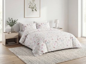 PrzytulneMieszkanie.pl PrzytulneMieszkanie.pl Pościel z bawełny Renforcé FLORENO biała kieszeń hotelowa Rozmiar pościeli: 70 x 90 cm | 140 x 200 cm