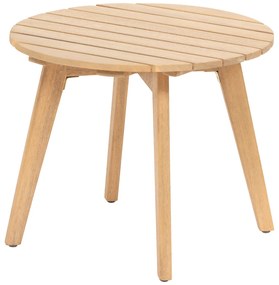 Stolik ogrodowy z drewna akacji OLVINIA, Ø 40 cm
