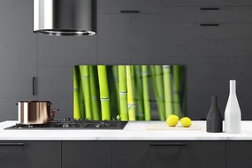 Panel nad blat kuchenny Zielone Łodygi Bambusa