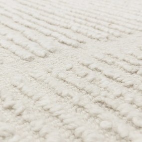 Wełniany dywan tkany ręcznie w kolorze kości słoniowej 120x170 cm Zennith Column – Asiatic Carpets