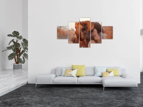 Obraz - Wielki słoń afrykański (125x70 cm)