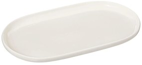Talerz na ciasto porcelanowy NORA, 30 x 18 cm
