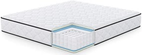Materac sprężynowy 180x200 cm z pokrowcem W2-D22