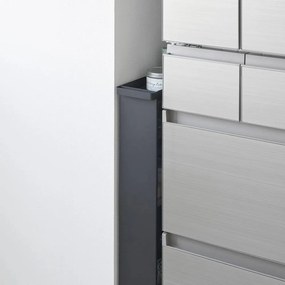 Stalowy regał łazienkowy w kolorze matowej czerni 48x80,5 cm Tower – YAMAZAKI