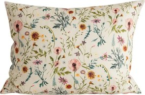 Poszewka na poduszkę z mikrofibry HERBALIS 50x70 cm, kremowa