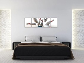 Obraz - Kręgle (170x50 cm)