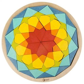 Classic world drewniane kolorowe klocki mandala