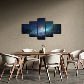 Obraz - Gwiazdy i mgławice (125x70 cm)