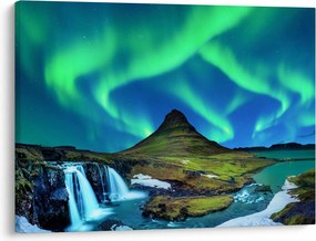 Obraz - Kirkjufell, Islandia (70x50 cm)