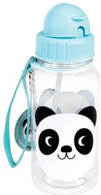 Jasnoniebieska butelka dla dzieci z tritanu 500 ml Miko the Panda – Rex London