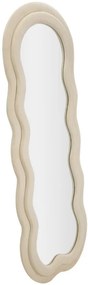 Lustro ścienne w materiałowej ramie, 160 cm
