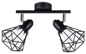 Listwa oświetleniowa ARTEMIS 2 czarna SOLLUX  LIGHTING