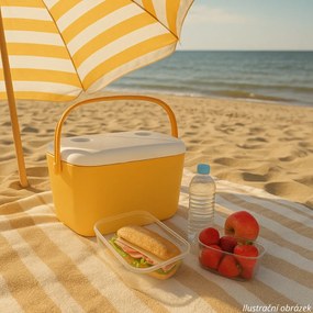 Lodówka turystyczna 20 l, żółta