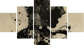 Obraz - Kobieta jazzowa (125x70 cm)