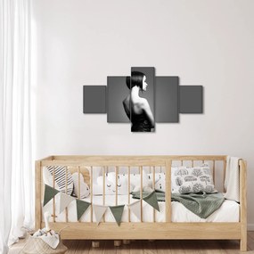 Obraz eleganckiej kobiety (125x70 cm)