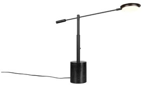 Czarna lampa stołowa LED (wysokość 65 cm) Fiore – Trio Select