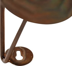 Lampa ścienna w stylu art deco miedziana 77 cm - Circles