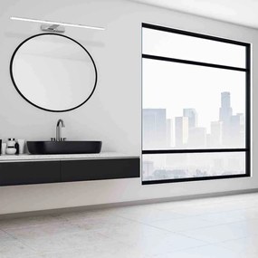 Kinkiet srebrny podłóżny SPLASH CHROME 60cm 12W LED