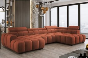 Narożnik BULL XL Prawostronny z elektryczną funkcją regulacji tkanina Salvador 07 WERSAL