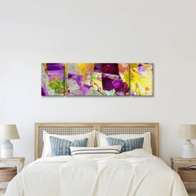 Obraz abstrakcji - malarstwo (170x50 cm)
