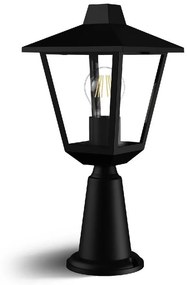 Philips Kinno zewnętrzna oprawa słupkowa czarny, 38,5 cm, E27, maks. 1x25 W