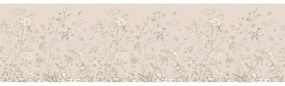 Dekoracyjny pas samoprzylepny Old graphic florals, 500 x 13,8 cm