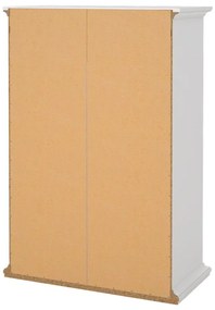 Biała wysoka komoda 96x140 cm Paris – Tvilum