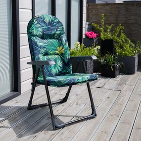 Fotel ogrodowy rozkładany Galaxy Black Edition G051-02IB PATIO