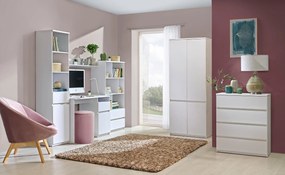 Komoda KRYOS 80,1 cm do Salonu Sypialni Biały