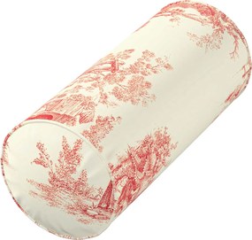 Pokrowiec na wałek Ektorp kolor czerwony tkanina wzorzysta