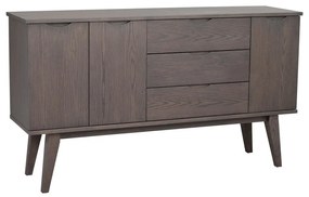 Brązowa niska komoda w dekorze dębu 150x85 cm Filippa – Rowico
