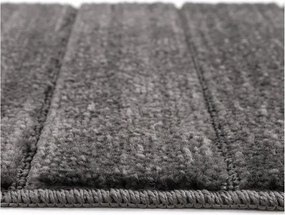 Antracytowe dywaniki łazienkowe zestaw 2 szt. 50x80 cm Yeni Cizgli – Foutastic