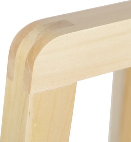 Lampa stojąca na trójnogu drewniana z kloszem 50 cm zielonym - Puros