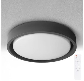 Brilagi -LED ściemnialna oprawa MATTEO LED/60W/230V 3000-6500K śr. 51,5 cm czarna + pilot