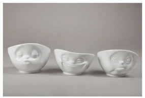 Biała porcelanowa szczęśliwa miska 58products