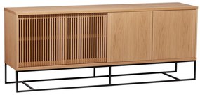 Niska komoda w dekorze dębu 188x75 cm Ende – Woodman
