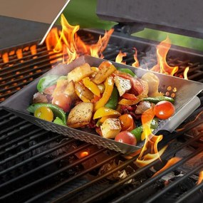 BBQ patelnia do grillowania warzyw Novara, 30 x 30 cm