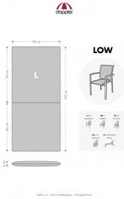 LIVING 900 low - poduszka na krzesło i fotel