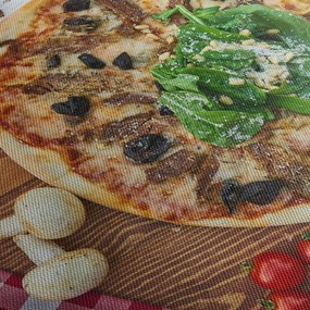 Obraz pizzy (125x70 cm)