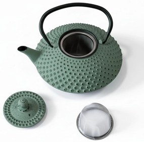 Czajnik żeliwny z zaparzaczem MIKA, 1250 ml