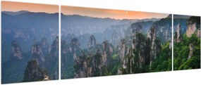 Obraz - Narodowy Park Leśny Zhangjiajie (170x50 cm)