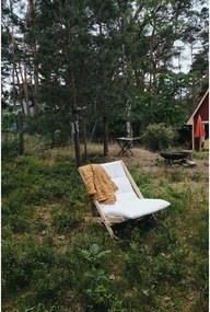 Fotel rozkładany Karup Design Boogie Raw/Linen Beige